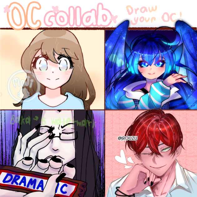 Finished OC collab!! ⭐️