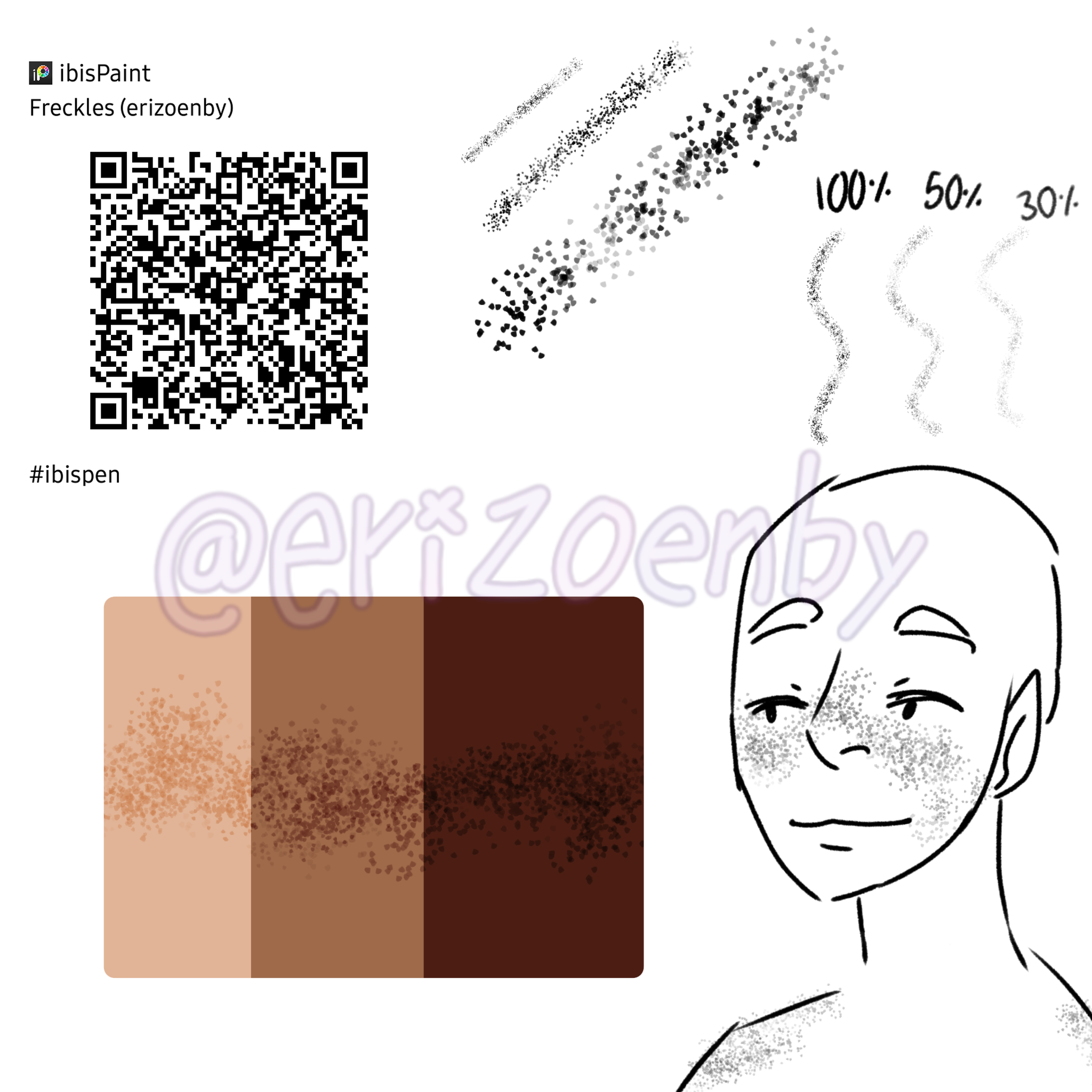 Freckles brush ibisPaint