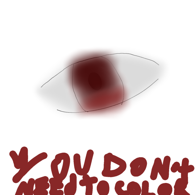 how to draw eye I'm trash at it this way