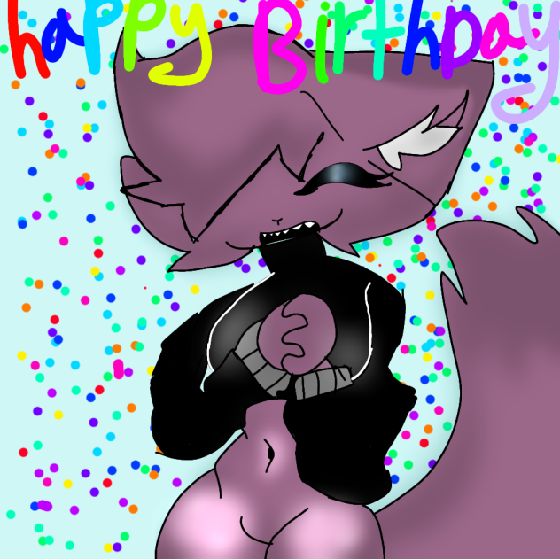 I wished u a happy birthday!!