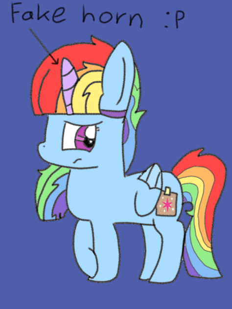 Rainbow Dash- Twilight Sparkle Style🌟