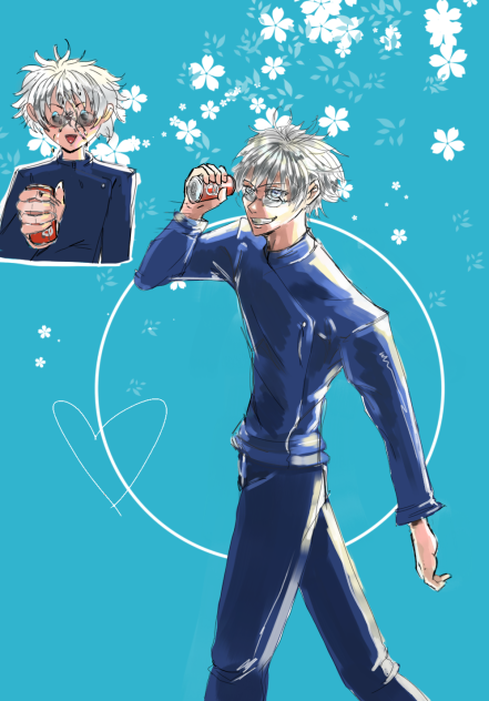 Gojos classic walk😂