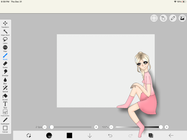 Just drawn me chilling