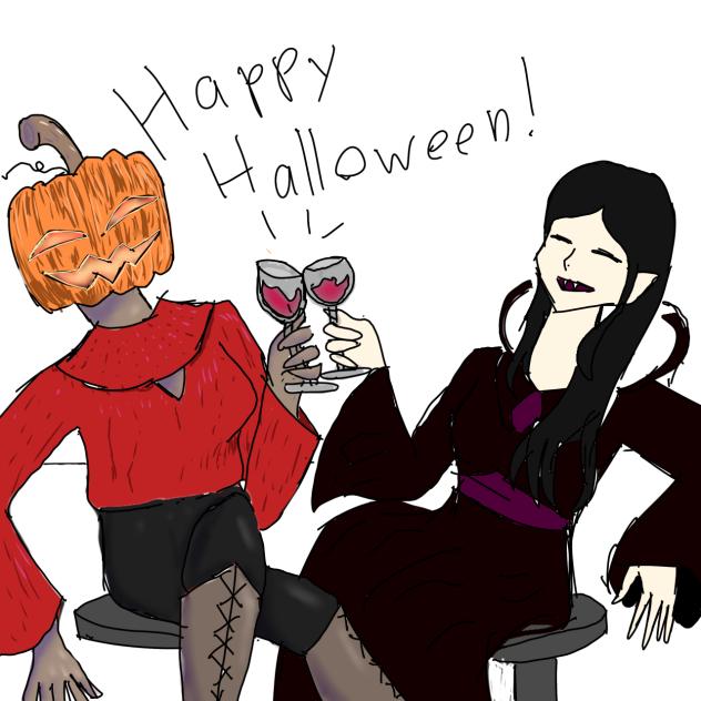 Spoopy month. I won’t finish this