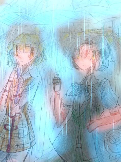 雨。