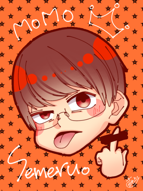ももせめるさん（らくがき）