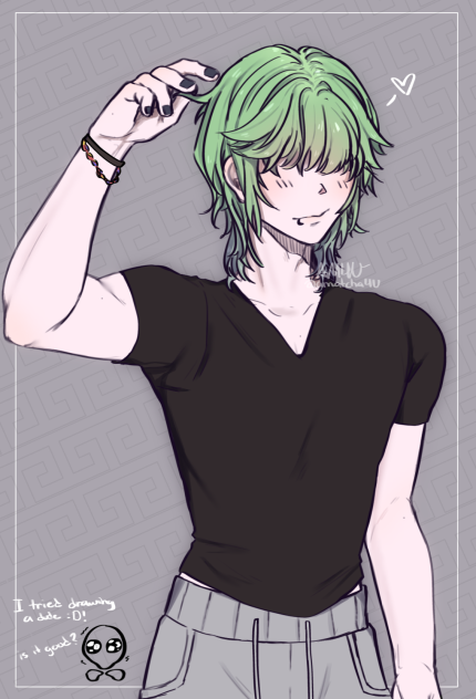 Tried drawing a guy