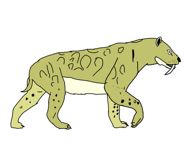 Sarah the Smilodon