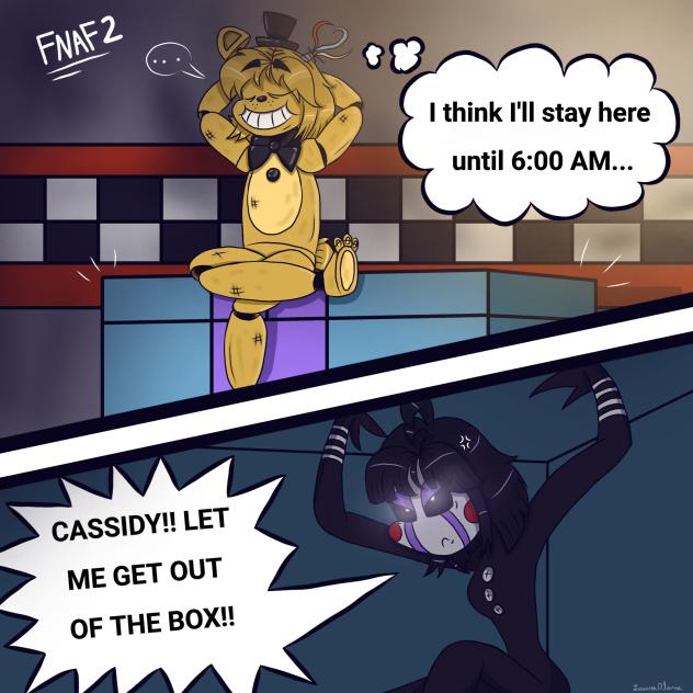 Puppet & Golden Freddy