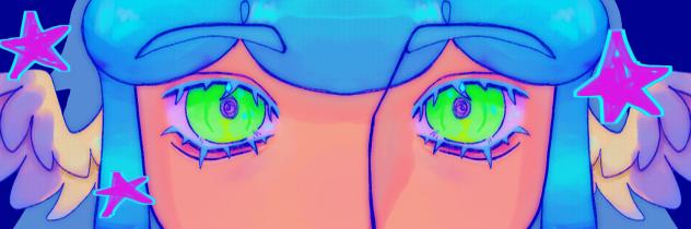 eyes neon version