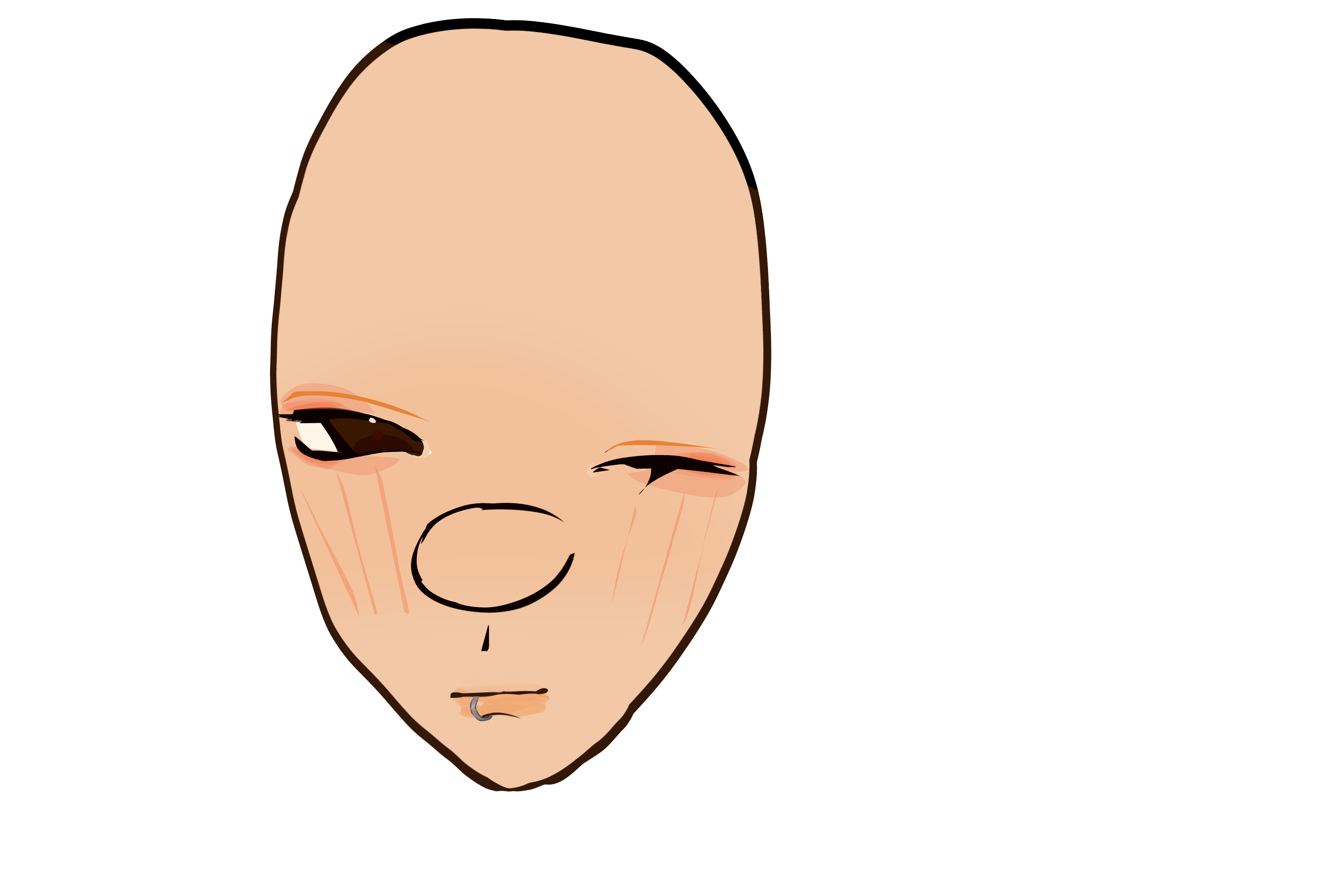 She’s staying bald - ibisPaint