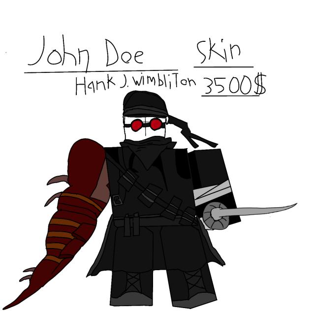 john doe hank j. skin