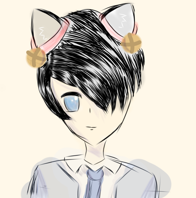 my attempt to draw a boy - ibisPaint