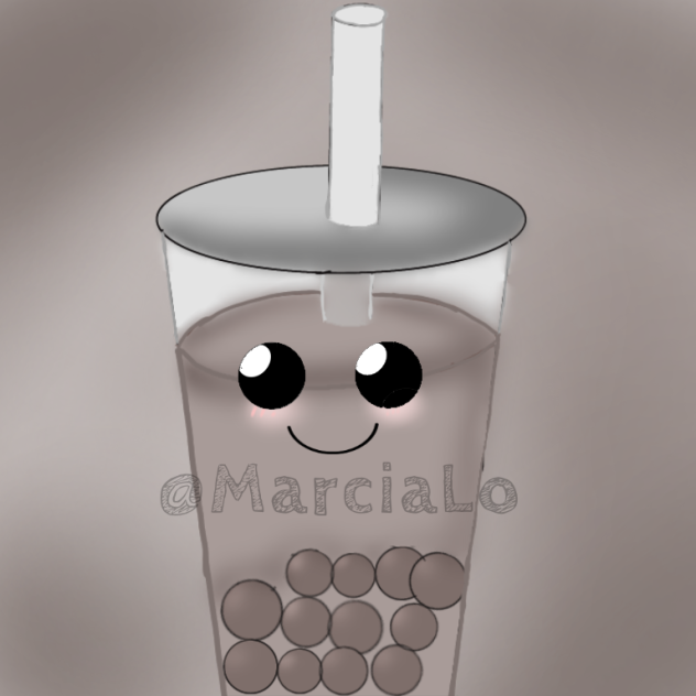 Cute boba tea🧋