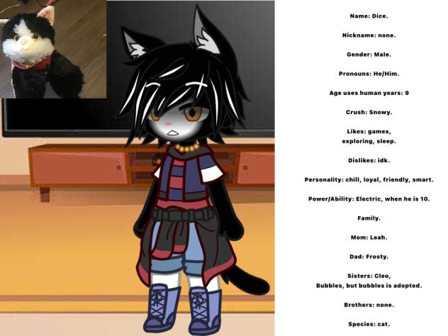 Dice, Cat, Plushy, Gacha