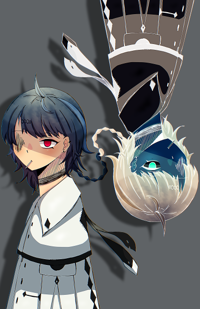 opposite