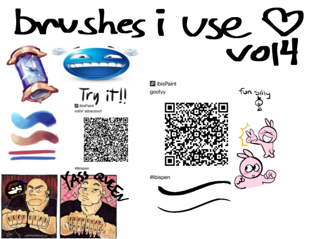 very smegsy brushes (4) NOT MY BRUSHES