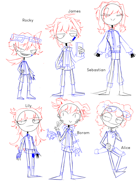 the little gremlins (sketch)
