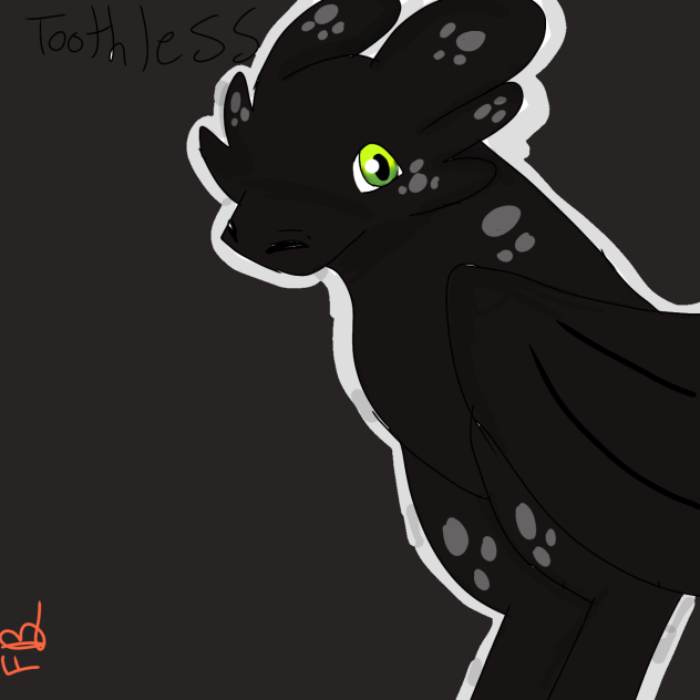 toothless the night fury