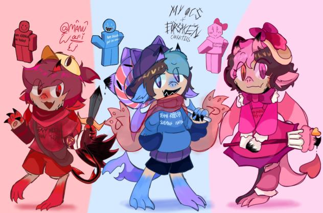 Meus personagens+personagens de forsaken