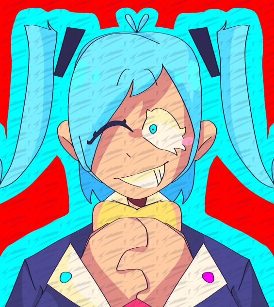 Static miku my style! =)