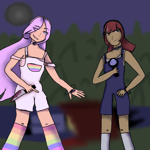 Overalls(FLICKER Lara and Annie)