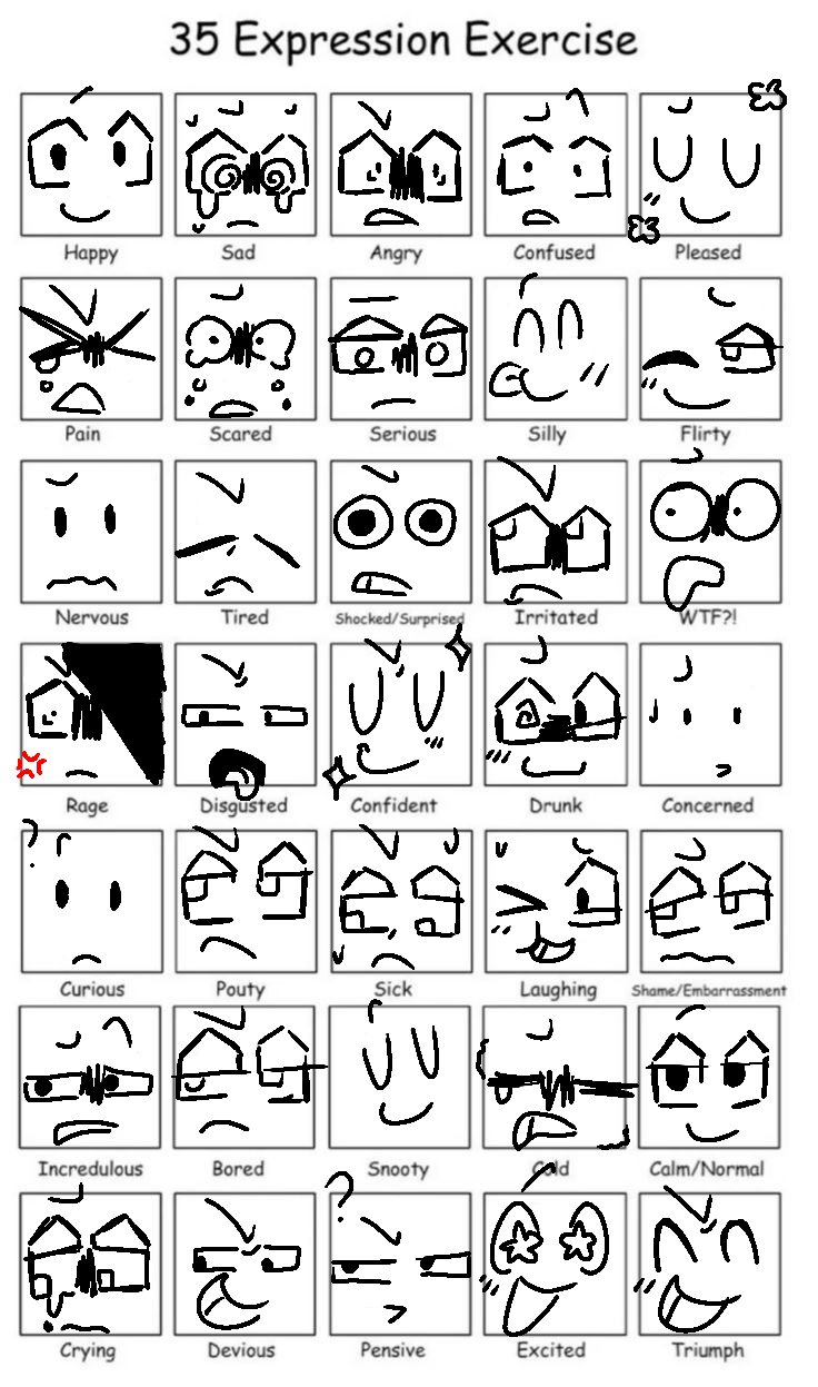 35 Expression exercise - ibisPaint
