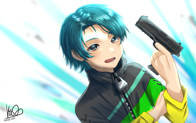 「どう？カッコいい？」
