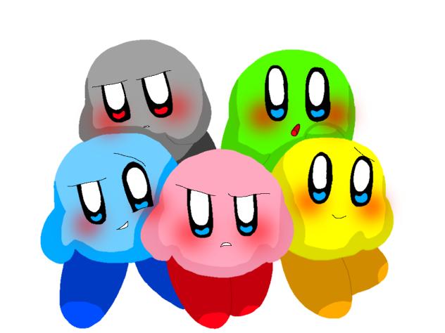 圧があるカービィたち