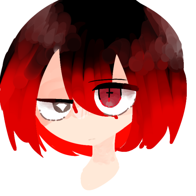 やる気ない時に描いたもの((厨二病度MAX