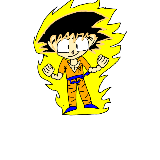 Goku Pre SSJ (Super Saiyan Jin)