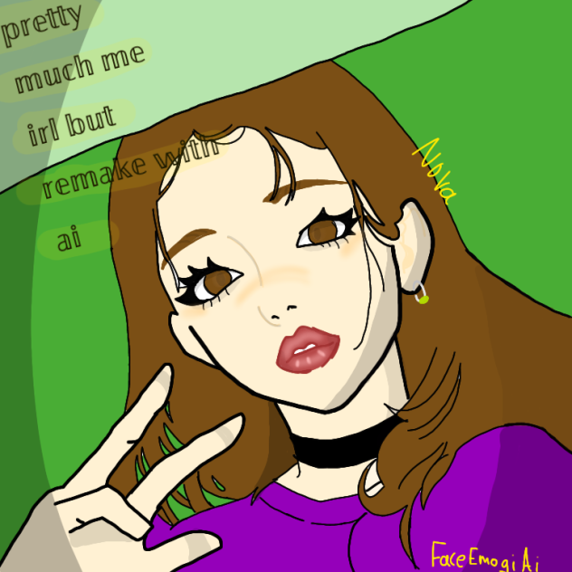 This me irl but Ai remake