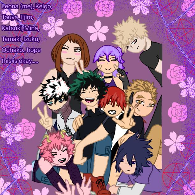 Me & My hero characters!!
