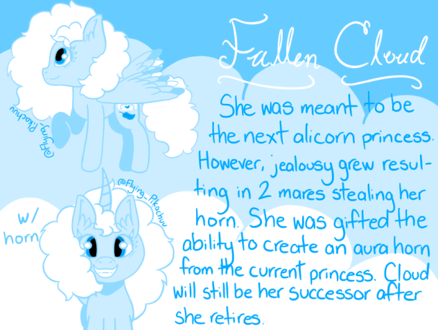New oc Fallen Cloud ☁️