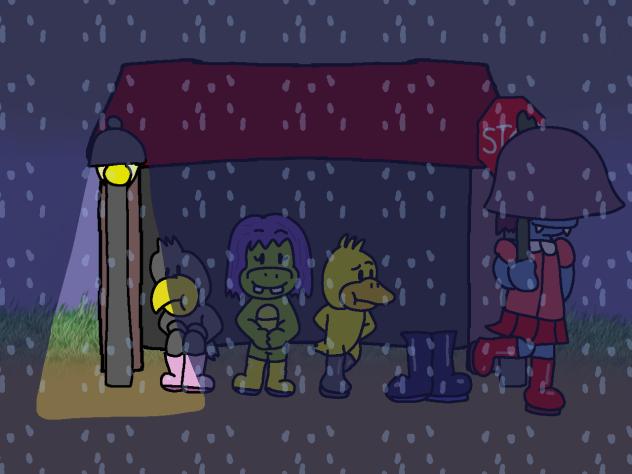 a nod to Totoro