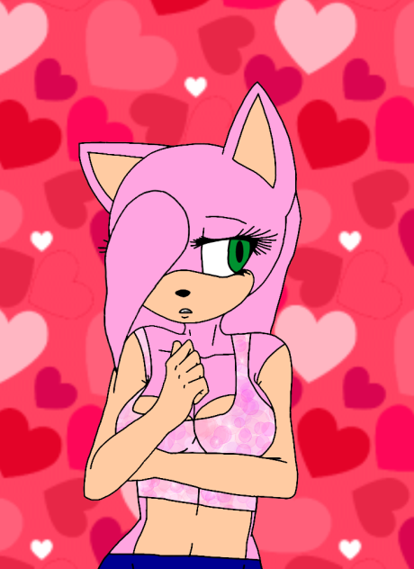 Amy The Cute And Awesome HedgeHog