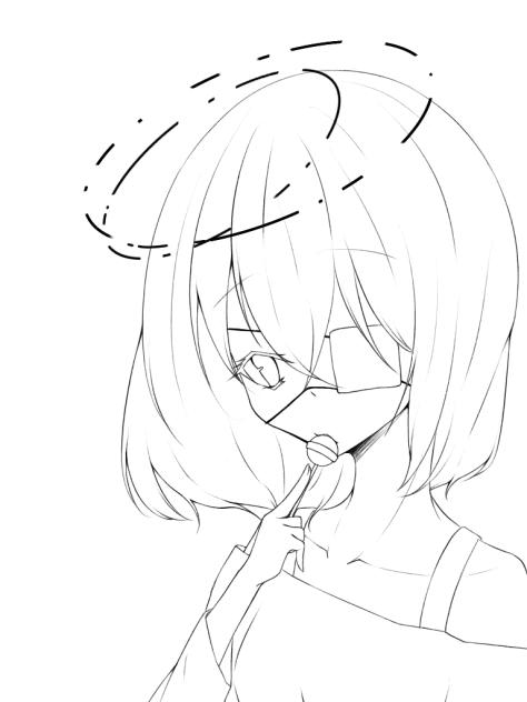 フォロワさんとこの子線画