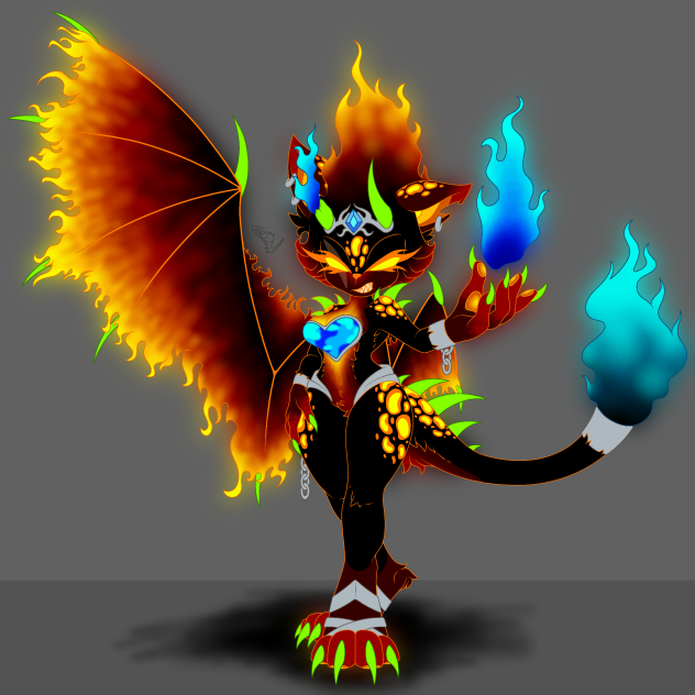 Angry Fire heart 2.0