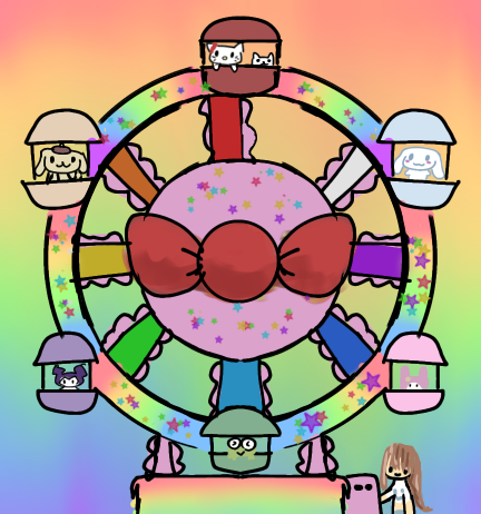 Sanrio wheel