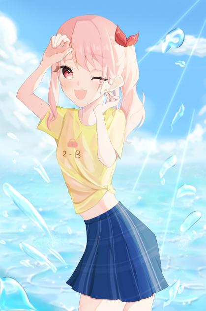 あははっ！やめて〜！！