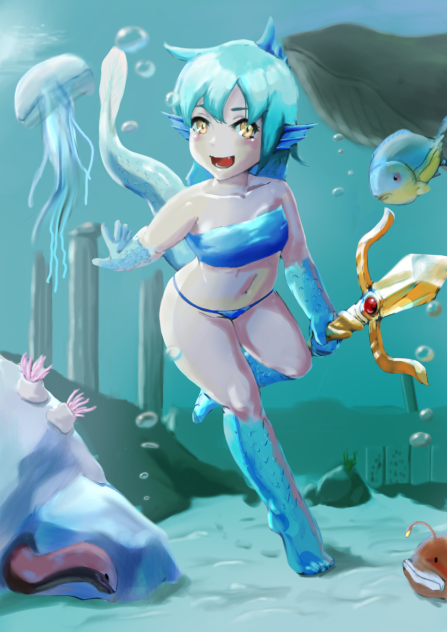 海の底