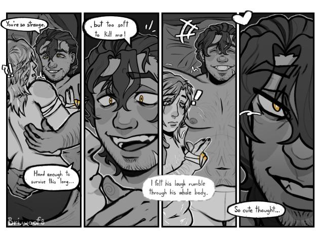 'You joined Strade on the couch.'