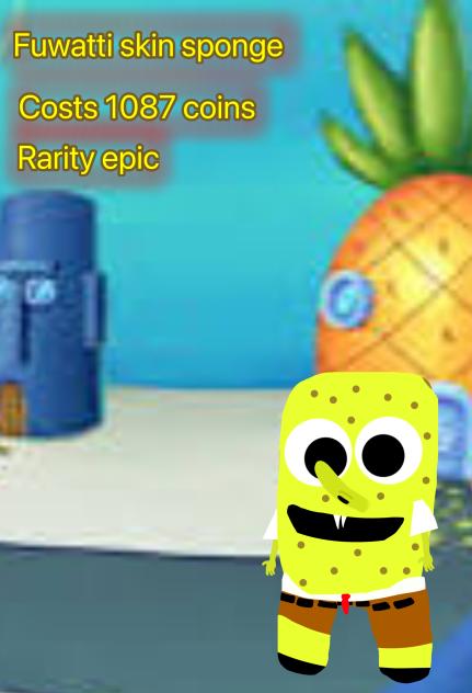 Fuwatti skin called sponge