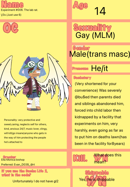 Entry for mishaps