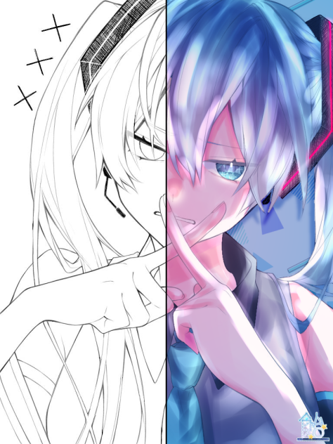 友達とやる用のやつのミク