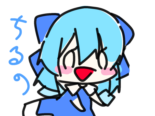 天才チルノさん