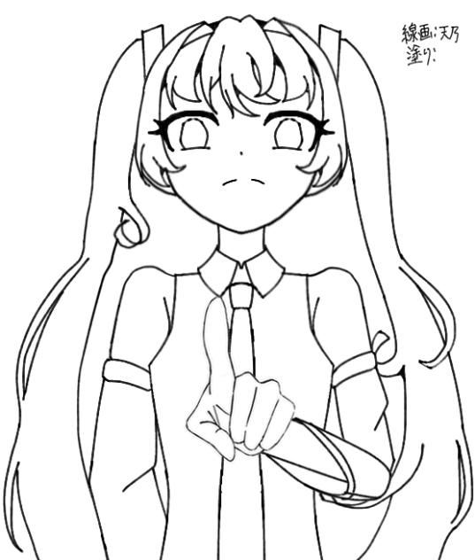 ⚠︎error⚠︎線画