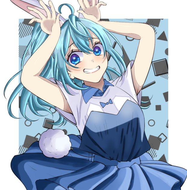 無月さんのフリー線画を塗らせていただきました