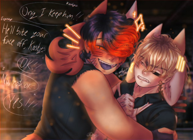 【You can't have him! He's feral!】