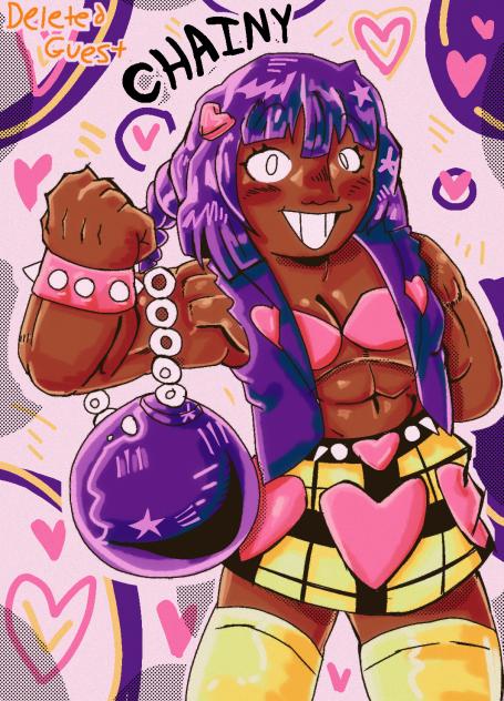 chainy the wreaking ball girl